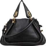 Chloé Grained Leather Paraty Handbag