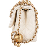 Chanel Quilted Lambskin Mini Rectangular Single Flap Adjustable Crossbody Bag - vintageandkickz