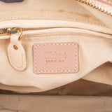 Chloé Pink Grained Leather Paraty Handbag