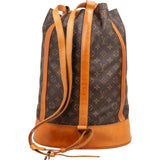 Louis Vuitton Monogram Canvas Randonnée GM Backpack Shoulder Bag