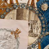 Hermès Napoleon Silk Twill Silk Carre 90 Scarf Tuch