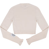 Louis Vuitton Cashmere Knit Cropped World Tour Patch Sweater (L)