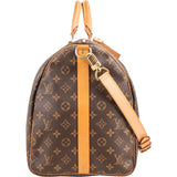 Louis Vuitton Monogram Canvas Keepall 55 Bandoulière Travel Bag