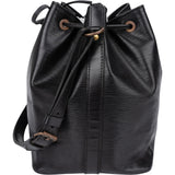 Louis Vuitton Noir Epi Leather Sac Noé Petit Shoulder Bag