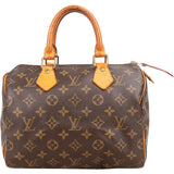 Louis Vuitton Monogram Canvas Speedy 25 Handbag