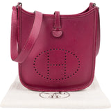 Hermès Pink Epsom Leather Evelyne 16 Crossbody Bag