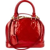 Louis Vuitton Monogram Vernis Leather Alma BB Handbag
