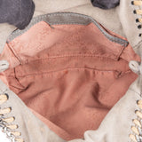 Stella McCartney Shaggy Falabella Fold Over Mini Crossbody Bag