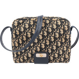 Christian Dior Trotter Monogram Canvas Upside Down Shoulder Bag