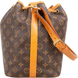 Louis Vuitton Monogram Canvas Sac Noé Petit Shoulder Bag