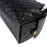 Chanel 25 Quilted Lambskin Drawstring Jumbo Bucket Shoulder Bag