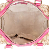 Gucci Monogram GG Boston Handbag - vintageandkickz