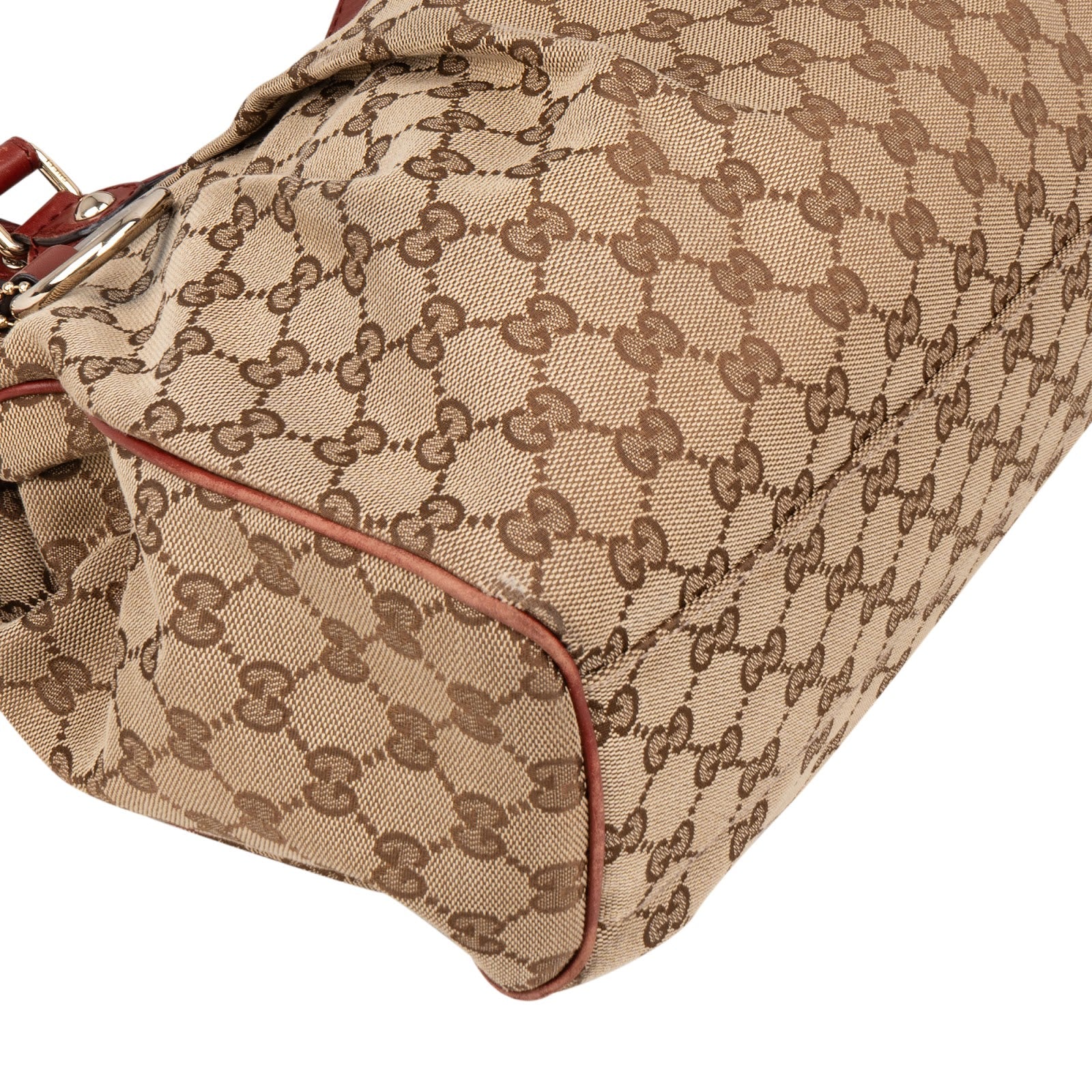 Gucci Monogram GG Sukey Handbag - vintageandkickz