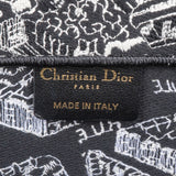 Christian Dior Trotter Monogram Jacquard Mayu Embroidered Plan de Paris Book Tote Handbag