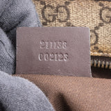 Gucci Monogram GG Supreme Canvas Small Tote Shoulder Bag