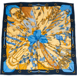 Hermès Soleil de Soie Silk 90 Scarf Tuch
