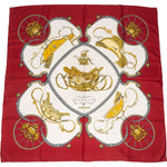 Hermès Silk Springs Carré 90 Tuch Scarf - vintageandkickz