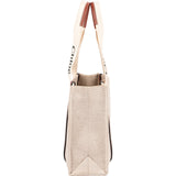 Chloé Canvas Woody Tote Medium Shoulder Bag