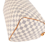 Louis Vuitton Monogram Damier Azur Speedy 30 Handbag