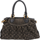 Louis Vuitton Monogram Denim Neo Cabby MM Handbag