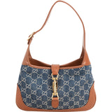 Gucci Denim Jackie 1961 Small Hobo Shoulder Bag