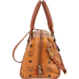 MCM Monogram Visetos Boston Handbag
