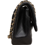 Chanel Quilted Lambskin Jumbo Double Flap Crossbody Bag