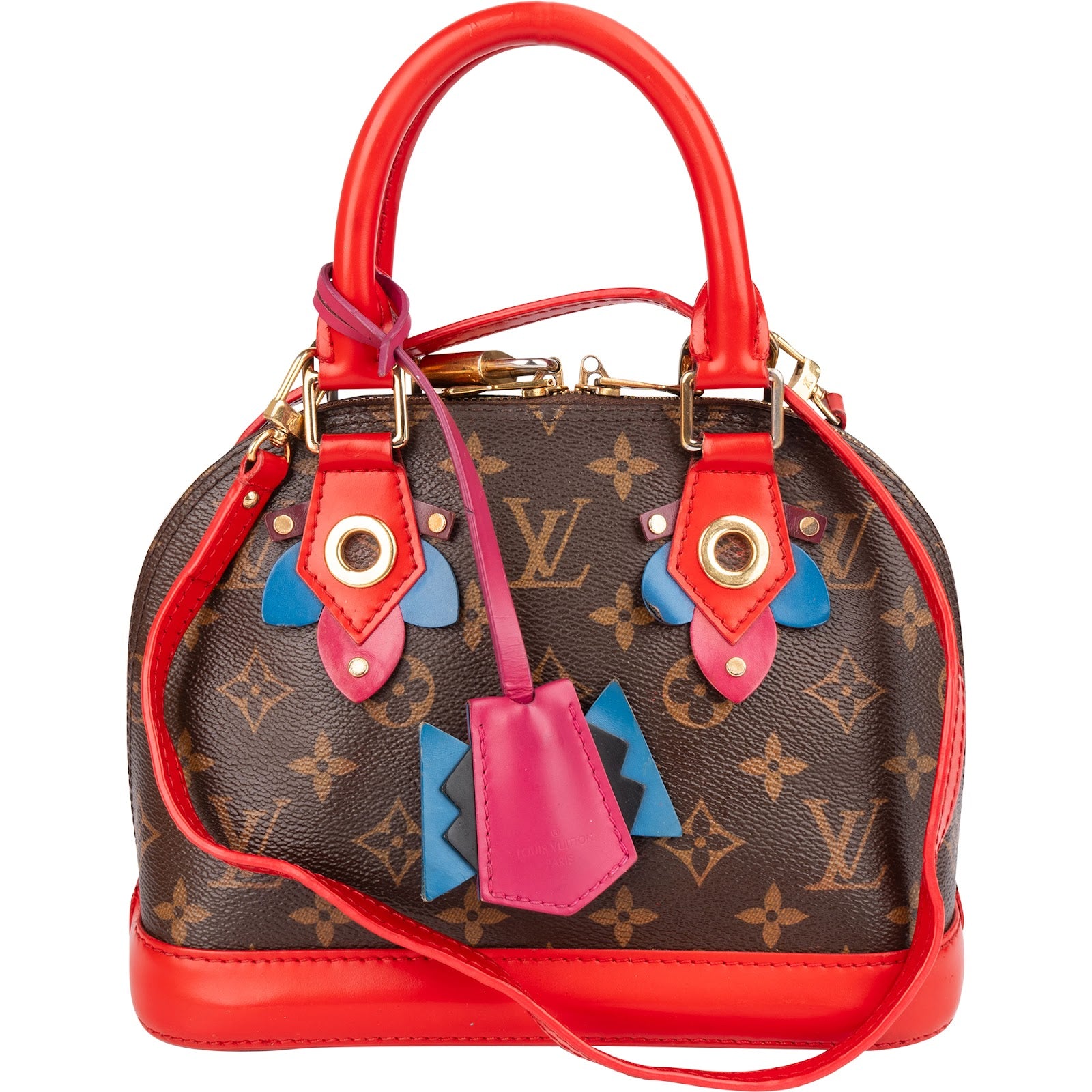 [🔄️B08 / F38] Louis Vuitton Monogram Canvas Alma BB Story Handbag - vintageandkickz