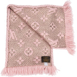 [🔄️B06 / F36] Louis Vuitton Wool Monogram Logomania Shine Schal Scarf - vintageandkickz