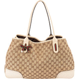 Gucci Monogram GG Canvas Princy Tote Shoulder Bag