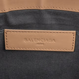 Balenciaga Canvas & Leather City Clutch