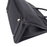 Hermès Dark Navy Bleu Togo Leather Palladium Birkin 30 Handbag