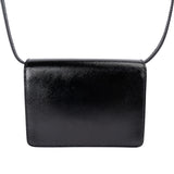 Prada Saffiano Vernice Leather Small Flap Crossbody Bag