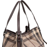 Burberry Smoked Nova Check Monogram Canterbury Shoulder Bag