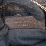 Balenciaga Dark Brown Leather Giant 21 City Handbag