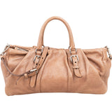 Prada Gaufre Leather Bauletto  Handbag