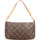 Louis Vuitton Monogram Canvas Pochette Accessoires Handbag