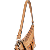 MCM Monogram Visetos Hobo Shoulder Bag