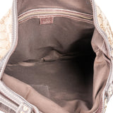 Gucci Monogram GG Canvas Horsebit Hobo Shoulder Bag
