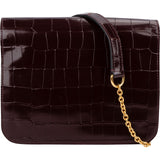 Mulberry Croc-Embossed Leather Small Darley Crossbody Bag