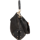 Gucci Monogram GG Canvas Indy Bar Large Hobo Handbag