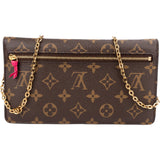 Louis Vuitton Monogram Christmas Animation Illustre Pochette Weekend Crossbody Bag