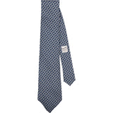 Hermès Interlocking Chain Link Silk Tie Krawatte