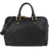 Louis Vuitton Monogram Empreinte Leather Speedy 30 Bandoulière Handbag