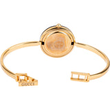 Gucci Gold Tone Change Bezel 11/12.2 Bangle Woman Watch