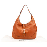 Gucci Cognac Brown Leather Jackie O' Hobo Shoulder Bag