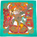 Hermès Tapis Persans Silk 90 Scarf Tuch