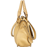 Chloé Grained Calfskin Marcie Double Carry Handbag