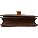 Celine Classic Brown Boxcalf Leather Medium Boc Crossbody Bag
