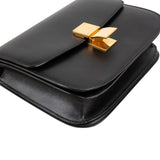 Celine Boxcalf Leather Seesaw Lock Triomphe Classic Box Crossbody Bag